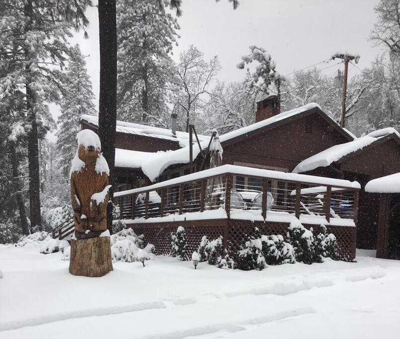 Uncle Grizz'S Cabin...Get Intouch With Nature Bass Lake Annex Esterno foto